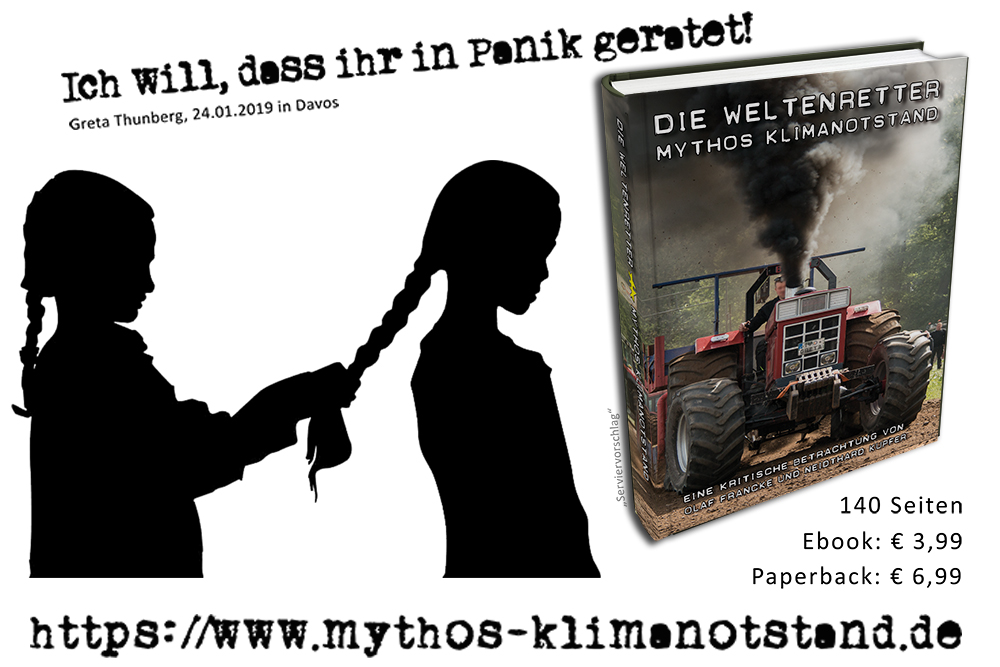 Buchwerbung Die Weltenretter