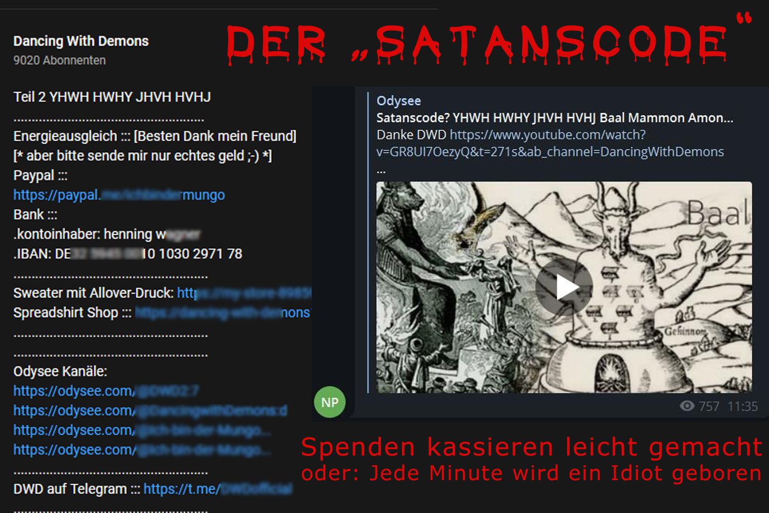 Satanscode Gematria