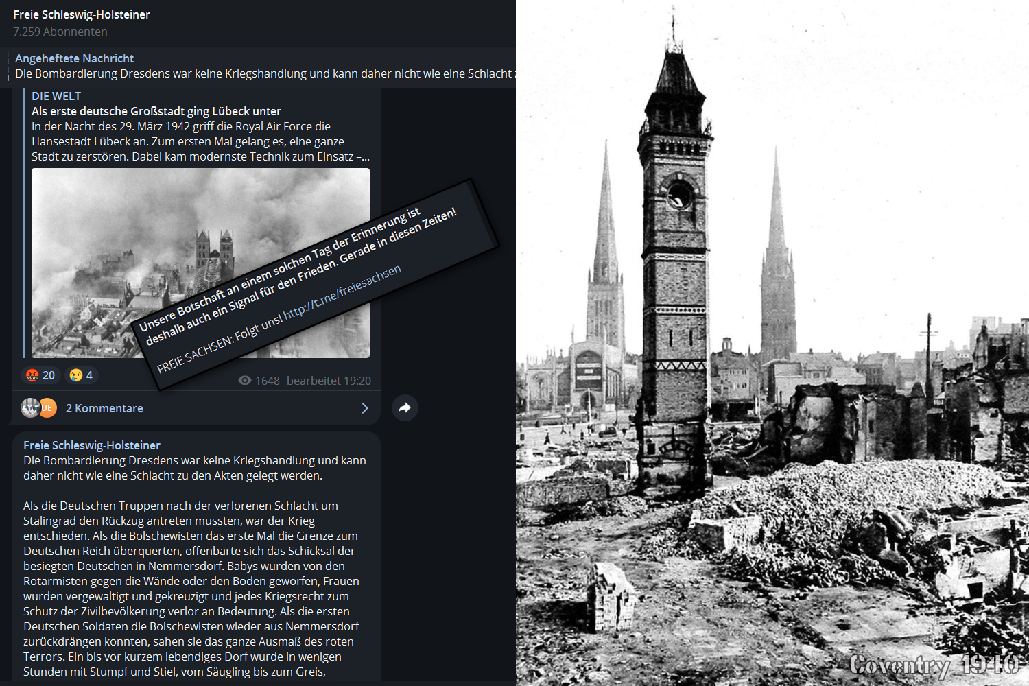 Dresden Coventry Bombing