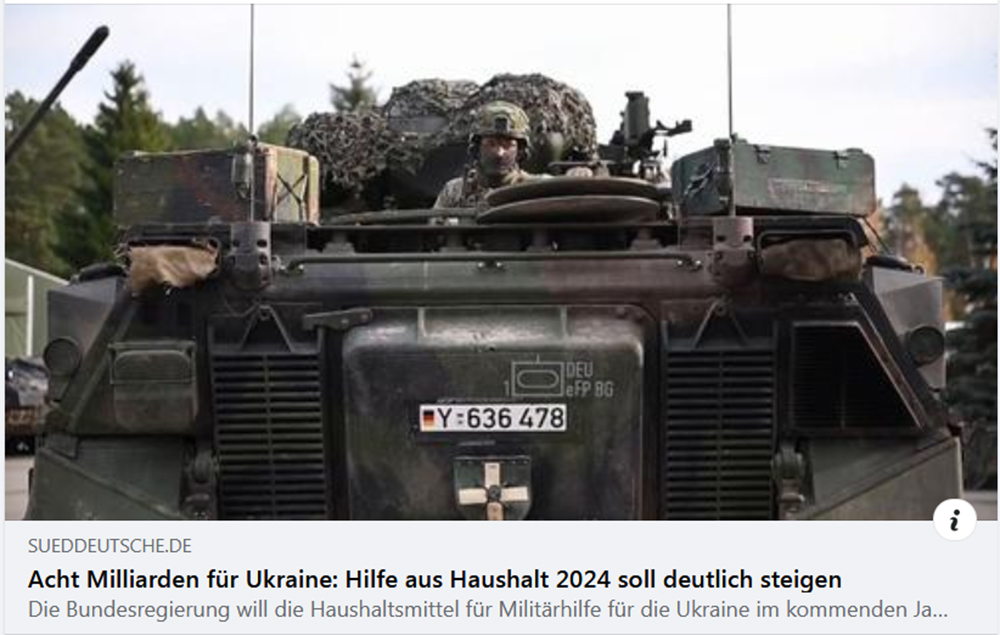 Milliarden für die Ukraine